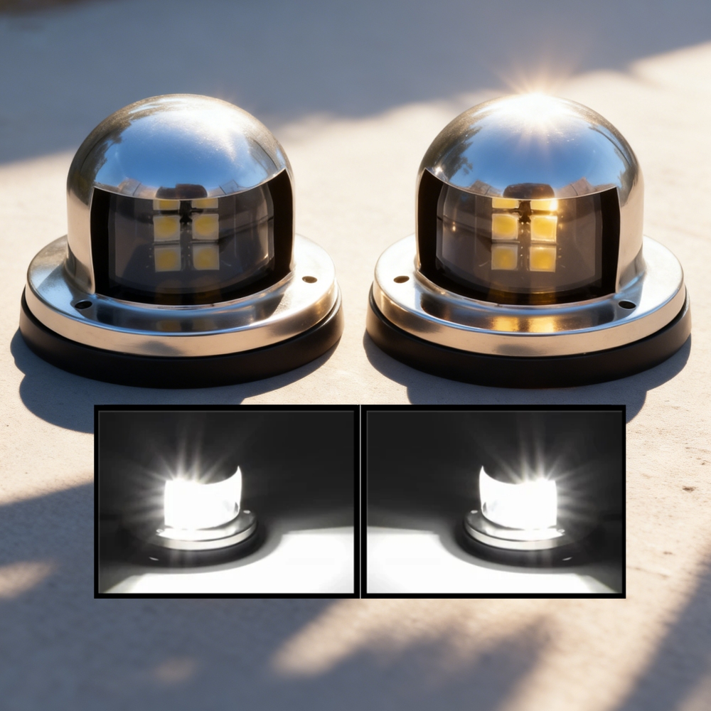 Running Gear Boat - 1 Zestaw Lamp LED 12V do
