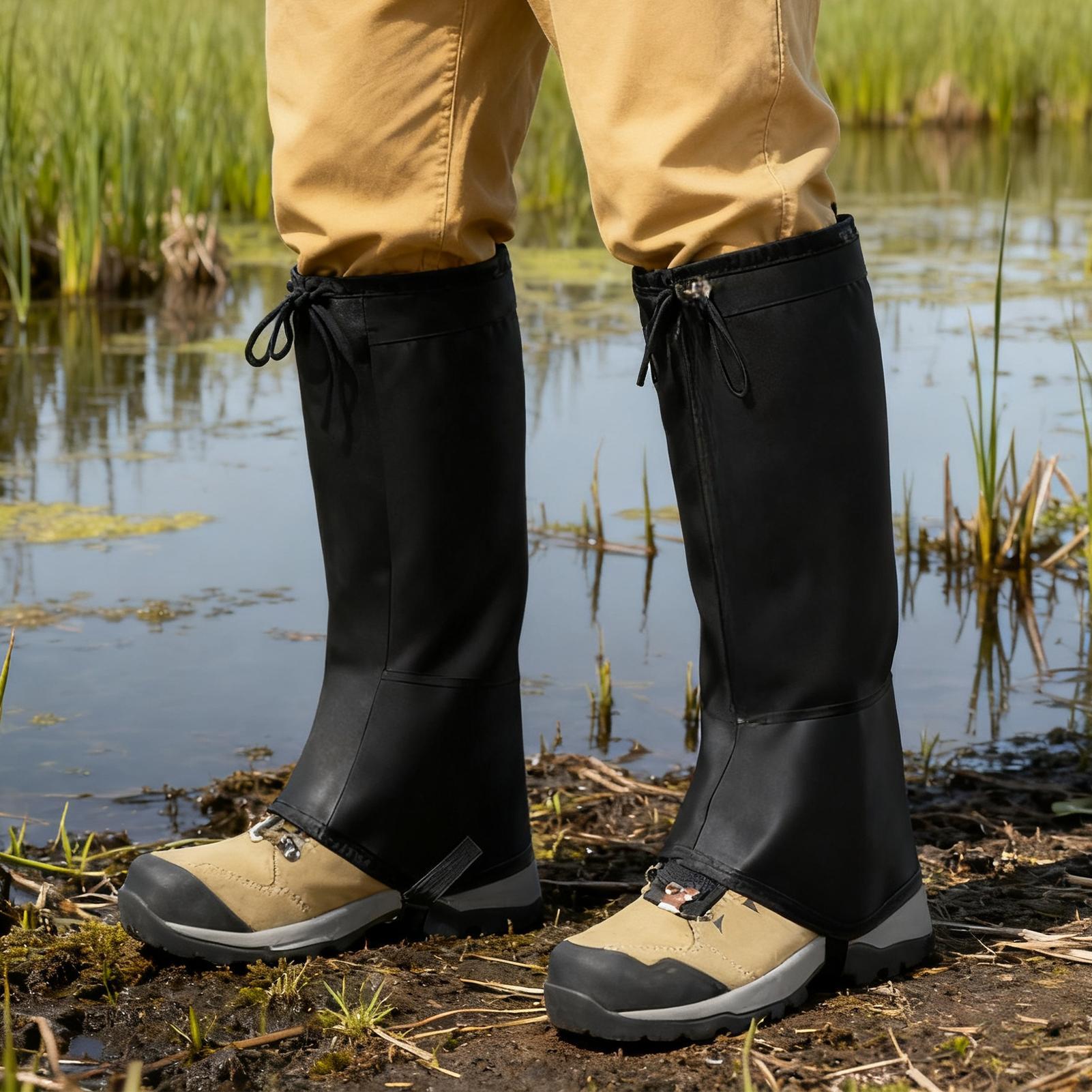 Running Gear In Rain - Nowe wodoodporne getry trekkingowe, regulowane ochraniacze