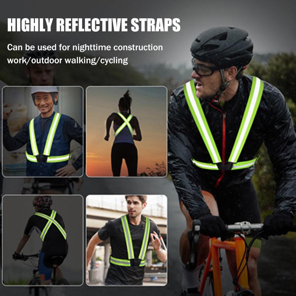 Regulowane kamizelki odblaskow – Reflective Running Gear Vest recenzja i cena