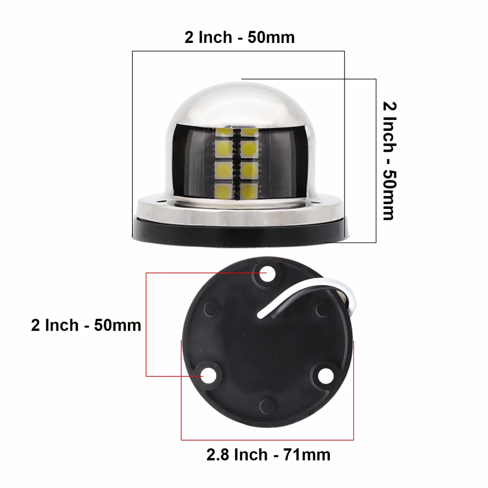 1 Zestaw Lamp LED 12V do Łodzi – Running Gear Boat recenzja i cena