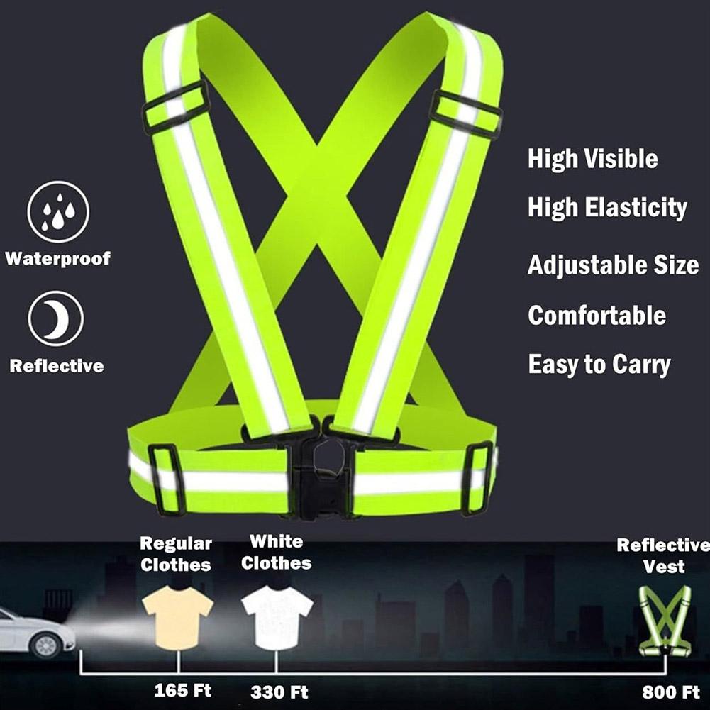 Uniwersalna kamizelka odblasko – Reflective Running Gear Vest recenzja i cena