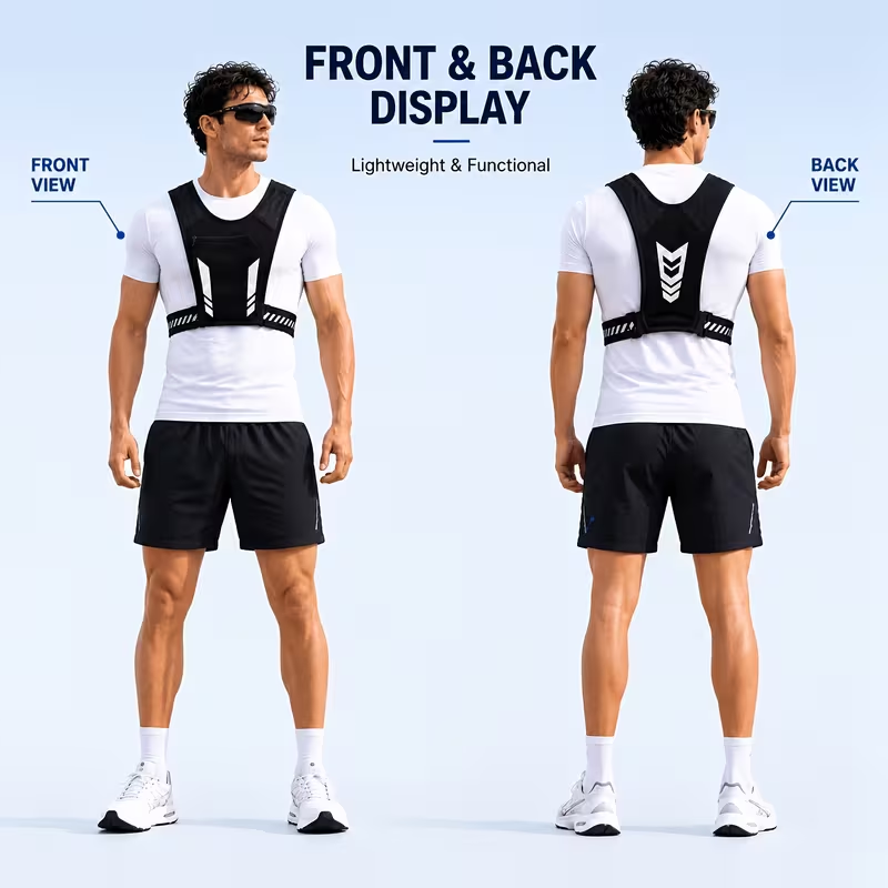 Lekka kamizelka do biegania CZ – Reflective Running Gear Vest recenzja i cena