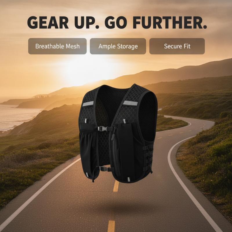 Nowa kamizelka do biegania uni – Reflective Running Gear Vest recenzja i cena