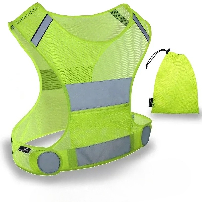 1 Zestaw Kamizelka Fluorescenc – Reflective Running Gear Vest recenzja i cena