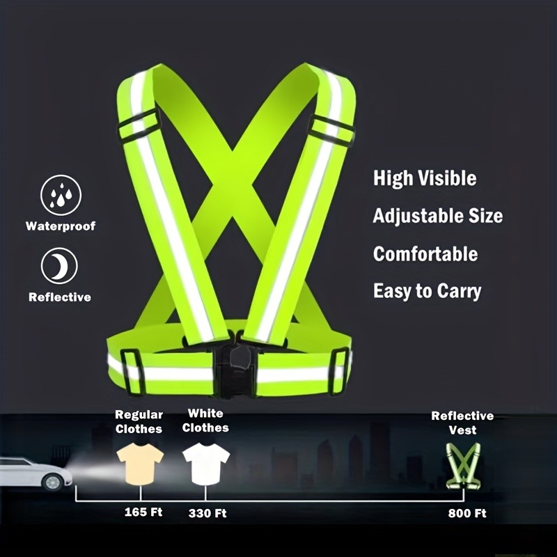 Kamizelka odblaskowa o wysokie – Reflective Running Gear Vest recenzja i cena