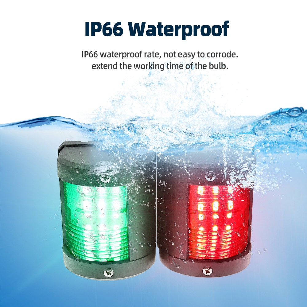 12V/24V LED sygnał nawigacyjny – Running Gear Boat recenzja i cena
